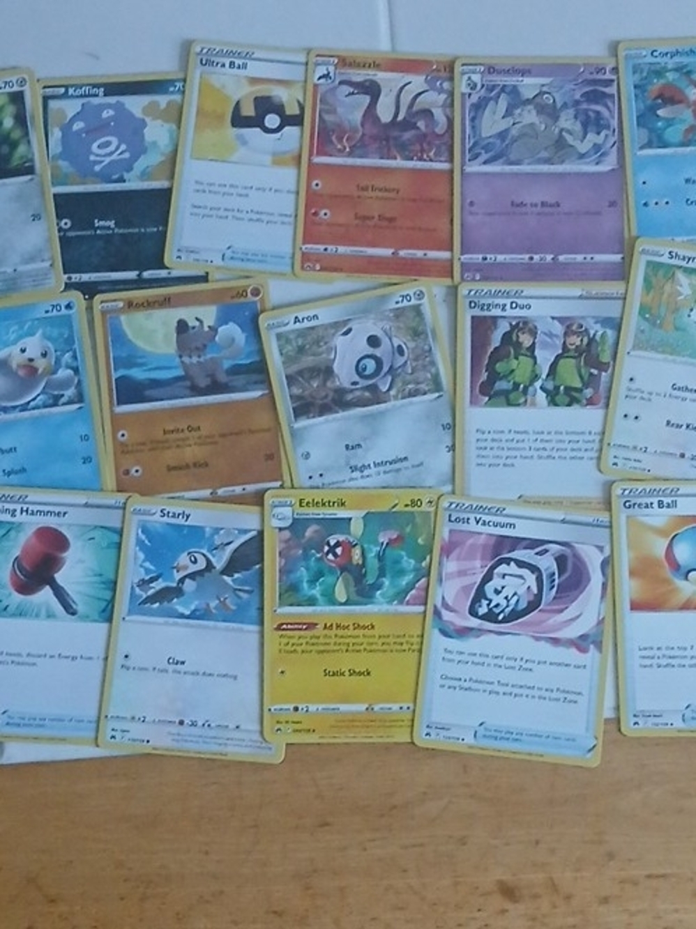 Pokemon Trading Card Stack - Blue - Picture 6 of 7